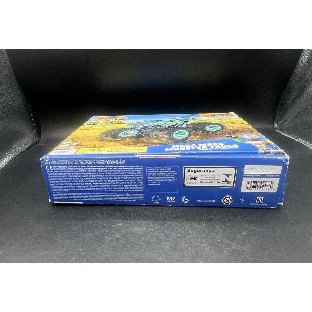 Mega Hot Wheels Mega Wrex Monster Truck Building Set 187 Pcs Micro Figure NEW